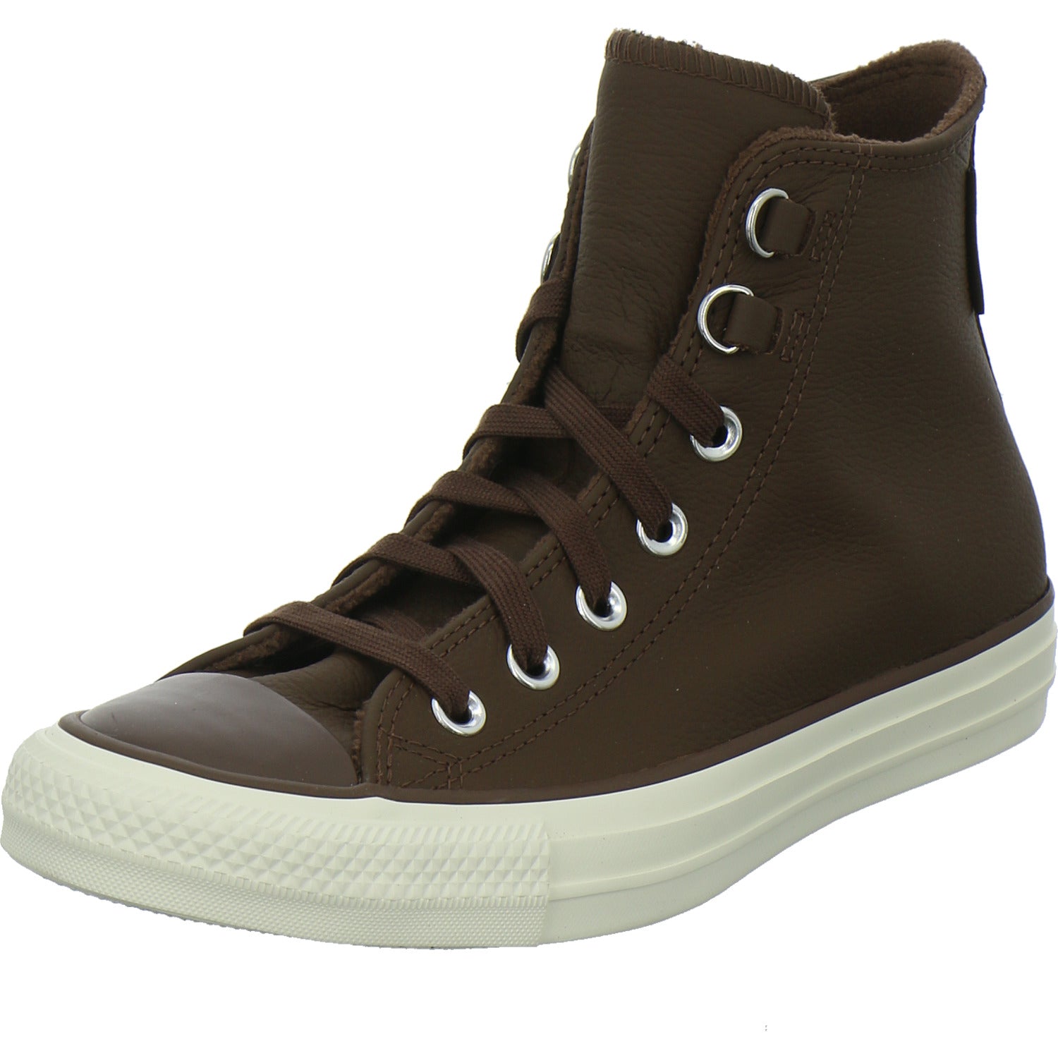 Converse Turnschuhe Damen CTAS HI TOTALLY FUDGED/EGRET Dunkelbraun