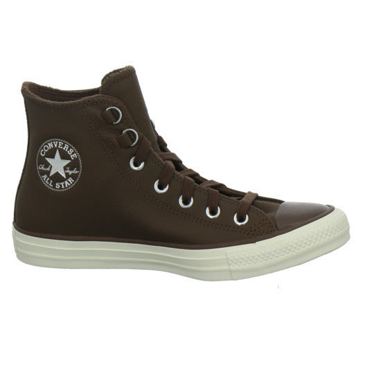 Converse Turnschuhe Damen CTAS HI TOTALLY FUDGED/EGRET Dunkelbraun