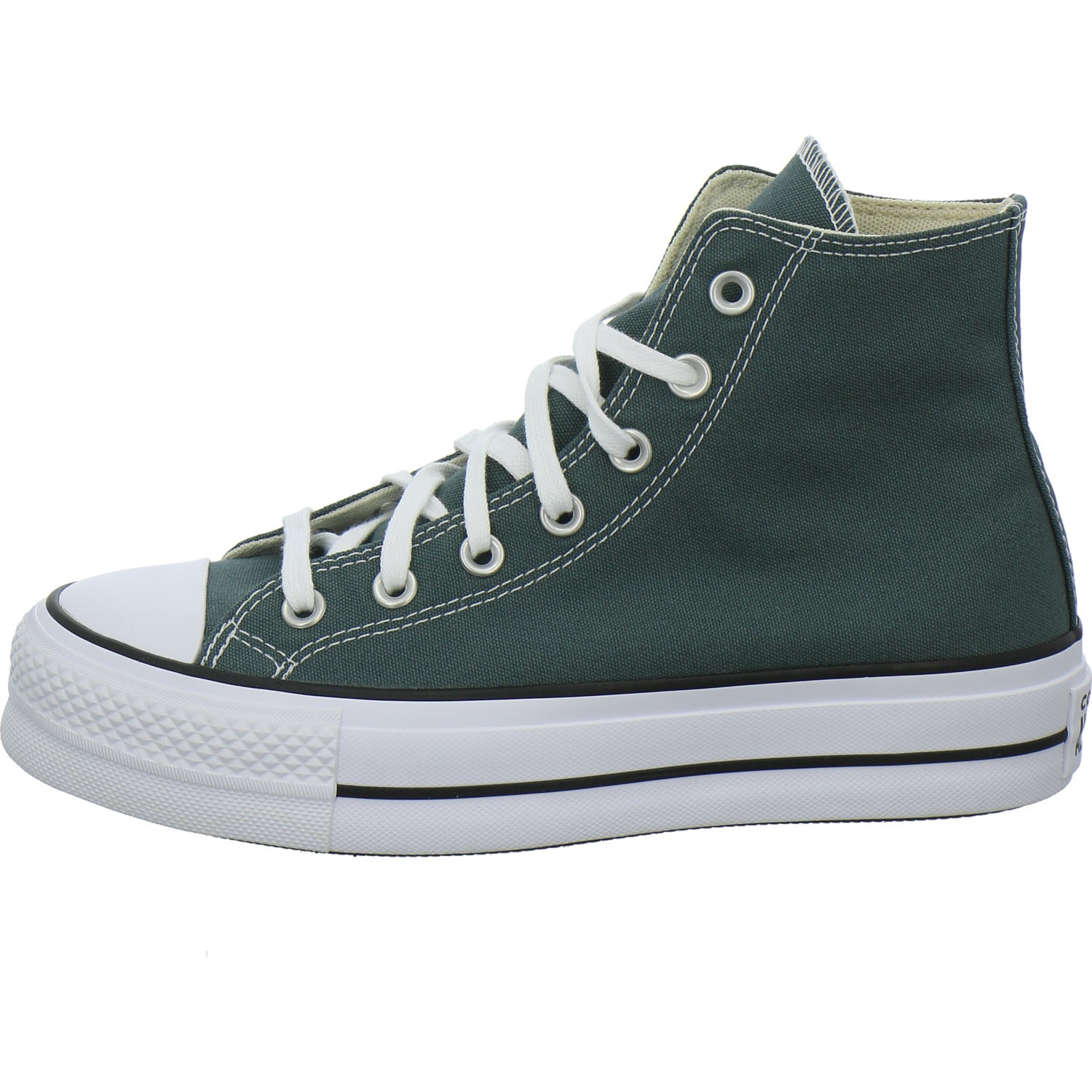 Converse LIFT HI TRUE NATURE/NATUR Turnschuhe grün