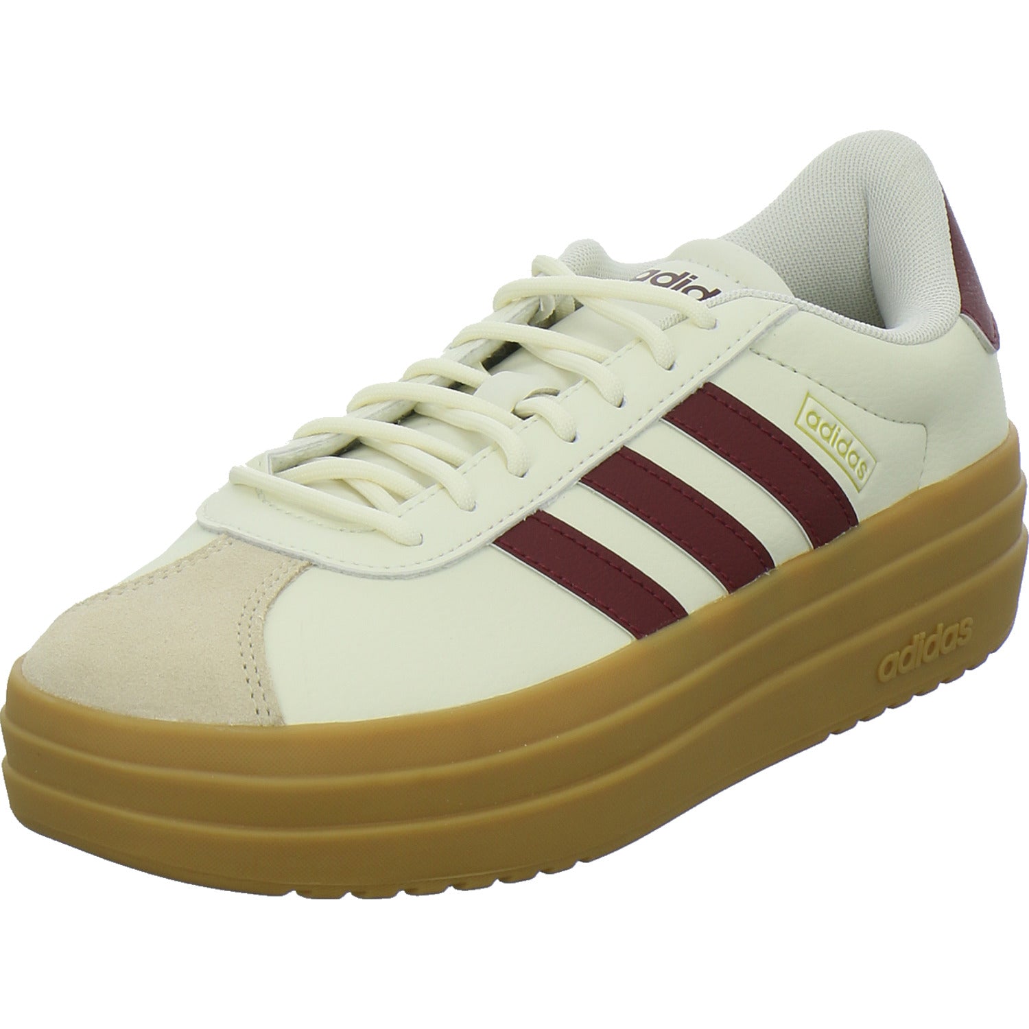 ADIDAS Turnschuhe Damen VL COURT BOLD Beige-kombi