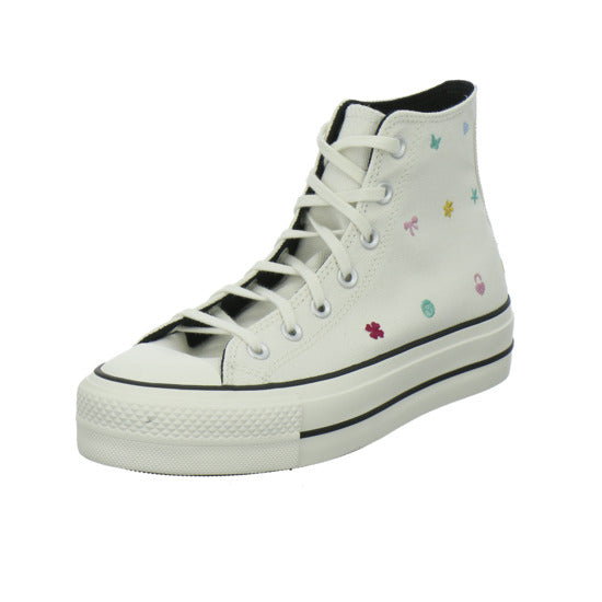Converse CTAS LIFT HI VINTAGE WHITE/VIN Turnschuhe Weiß-kombi