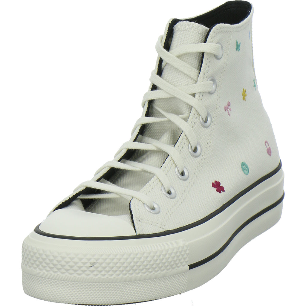 Converse CTAS LIFT HI VINTAGE WHITE/VIN Turnschuhe Weiß-kombi