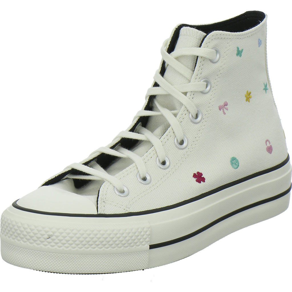 Converse Turnschuhe Damen CTAS LIFT HI Weiß-kombi