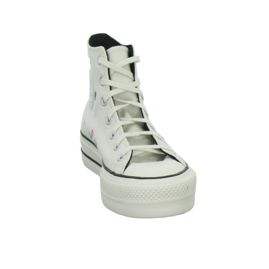 Converse CTAS LIFT HI VINTAGE WHITE/VIN Turnschuhe Weiß-kombi